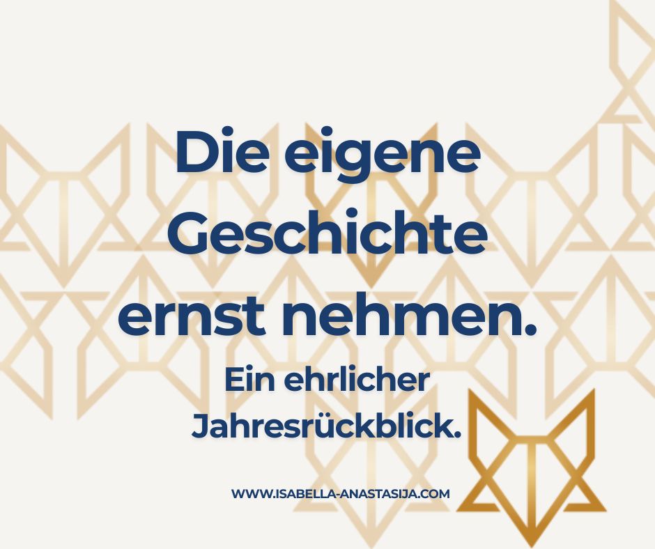 Jahresrückschau zum Jahresende