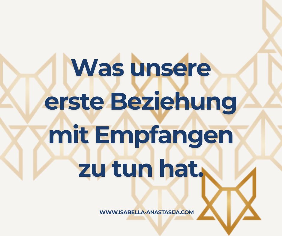 Die Mutter als Kanal. Oder was unsere erste Beziehung mit dem Empfangen zu tun&nbsp;hat.